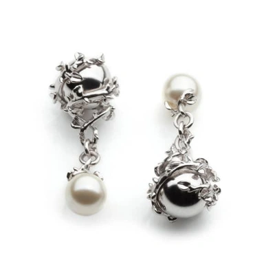 Gucci Orb & Ivory Pearl Cufflinks