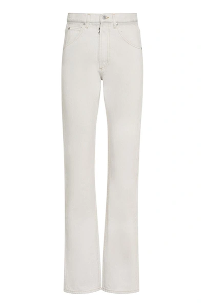 Maison Margiela Straight Leg Jeans In Grey