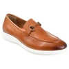 Thomas & Vine Dane Plain Toe Bit Loafer In Green