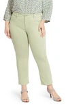 Nydj Marilyn Ankle Straight Leg Jeans In Beginning
