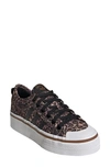 Adidas Originals Nizza Platform Sneaker In Black/ Ftwr White/ Wild Brown