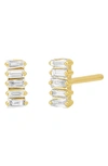 Bony Levy Florantine Diamond Stud Earrings In 18k Yellow Gold