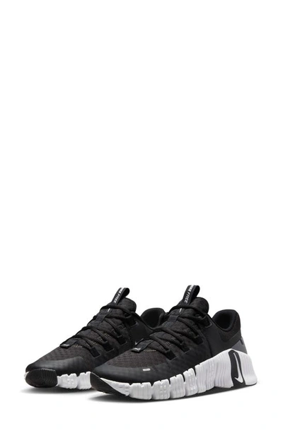 Nike Free Metcon 5 Training Shoe In Black/anthracite/white