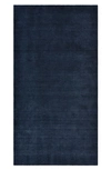 Solo Rugs Zayn Handmade Wool Blend Area Rug In Blue