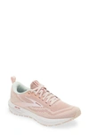 Brooks Revel Running Shoe In Peach Whip/ Pink