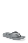 Reef Oasis Water Friendly Flip Flop In Grey