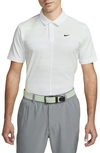 NIKE UNSCRIPTED COTTON BLEND GOLF POLO