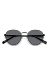 POLAROID 52MM POLARIZED ROUND SUNGLASSES