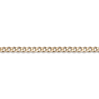 Aurate New York Xl Gold Curb Chain Bracelet In Rose
