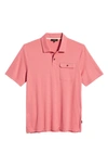 TED BAKER TED BAKER LONDON CHARD TEXTURED POCKET POLO