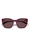 POLAROID 52MM POLARIZED CAT EYE SUNGLASSES