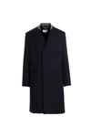 Maison Margiela Cavalry Single-breasted Wool Coat