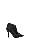 DOLCE & GABBANA ANKLE BOOTS DEVOTION LEATHER BLACK