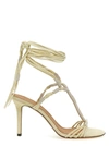 Isabel Marant Arja Sandals White In Gold