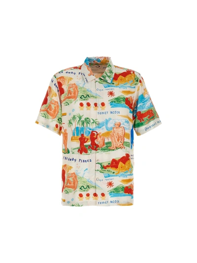 Endless Joy Faraway Places Shirt In Multicolor