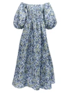 CAROLINA HERRERA FLORAL LONG DRESS DRESSES MULTICOLOR