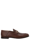 FERRAGAMO GIN LOAFERS BROWN