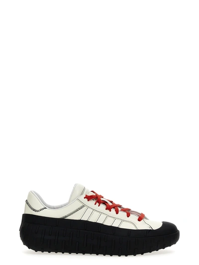 Y-3 Gr.1p Sneakers In Off White/off White/