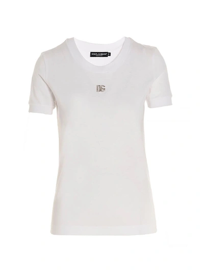 Dolce & Gabbana Jewel Logo T-shirt White