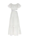 LIU •JO LACE DRESS DRESSES WHITE