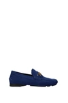 VERSACE LOAFERS SUEDE BLUE BLUE NAVY