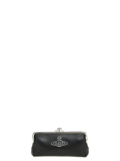 Vivienne Westwood Orb Clutch Black