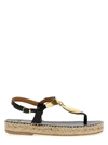 CHLOÉ PEMA SANDALS BLACK