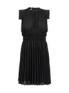 Liu •jo Woman Mini Dress Black Size 10 Polyester