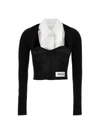 Dolce & Gabbana Layered-shirt Corset
