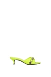 Balenciaga Cagole Lambskin Buckle Slide Sandals