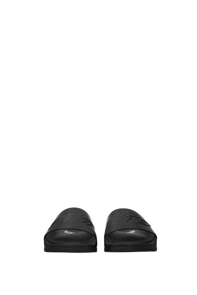 Vetements Slippers And Clogs Leather Black Black