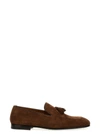 DOUCAL'S SUEDE LOAFERS BROWN