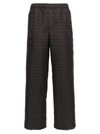 Valentino Cotton Joggers With Toile Iconographe Print