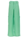 Stella Mccartney Wide-leg Fluid Twill Trousers
