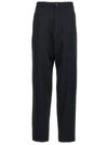 LEMAIRE WOOL PANTS BLACK