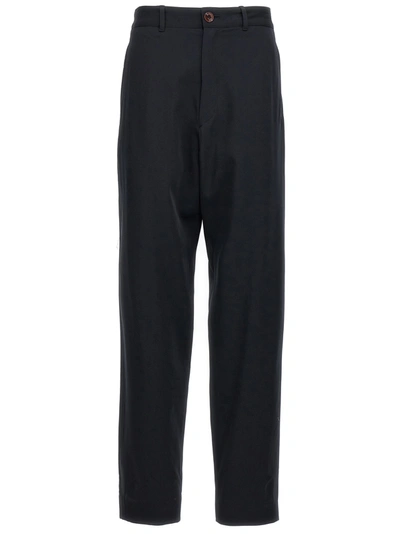 Lemaire Wool Pants In Grey