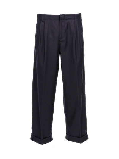 Etro Worker Trousers In Blue