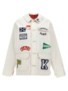 Kenzo Workwear Jacket With Badges