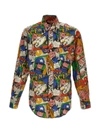 ERL COMIC BOOK SHIRT, BLOUSE