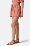 JOIE EVELYN COTTON SHORTS IN PINK