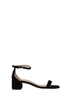Stuart Weitzman Buckle-fastened Suede Sandals