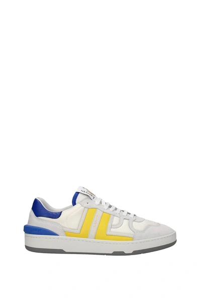 Lanvin Panelled Low-top Trainers In Multi