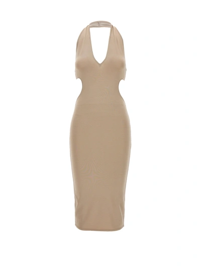 Alexandre Vauthier Stretch Midi Dress