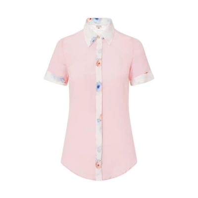 Gucci Pale Pink Classic Silk Shirt