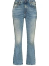 R13 Blue Kick Fit Jeans In Jasper