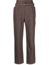 Veronique Leroy Véronique Leroy Carrot Trousers In 39 Choco