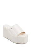 DKNY ADALIRA PLATFORM SLIDE SANDAL