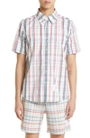 Thom Browne Short Sleeve Shirt In Seasonal Multi