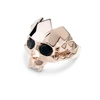 GUCCI Vampire Skull Ring Rose Gold