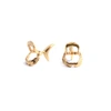Gucci Shark Jawbone Cufflinks Gold